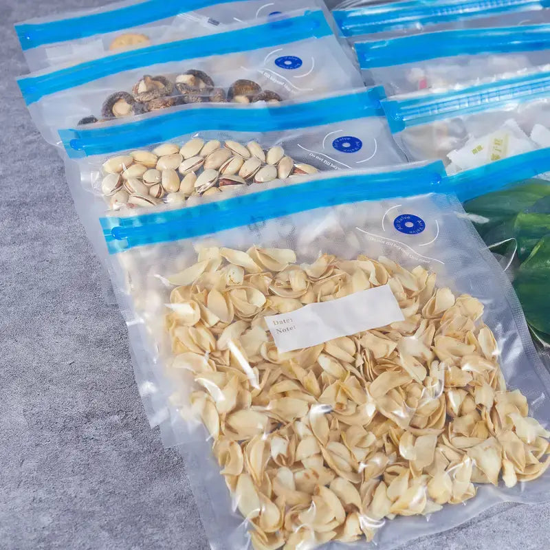 Bolsas Reutilizables para Sellado al Vacío – Conserva tus Alimentos por Más Tiempo