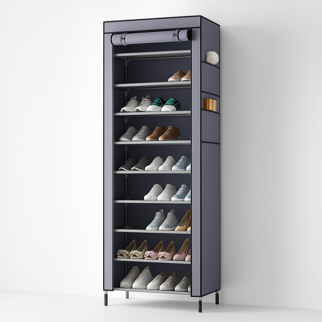 Zapatero de Tela – Organizador Plegable y Ligero para Calzado