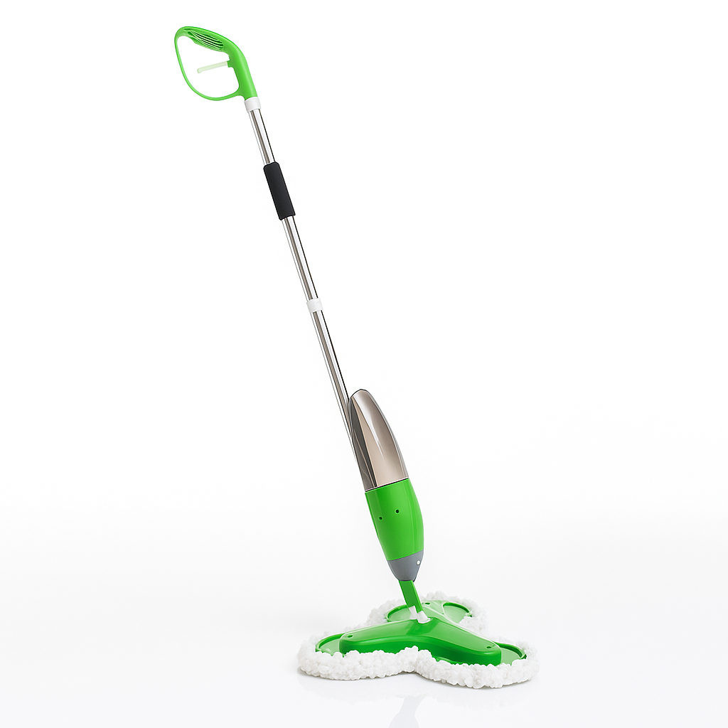 Mopa Triple con Pulverizador – Limpieza Eficiente con Sistema 3 en 1