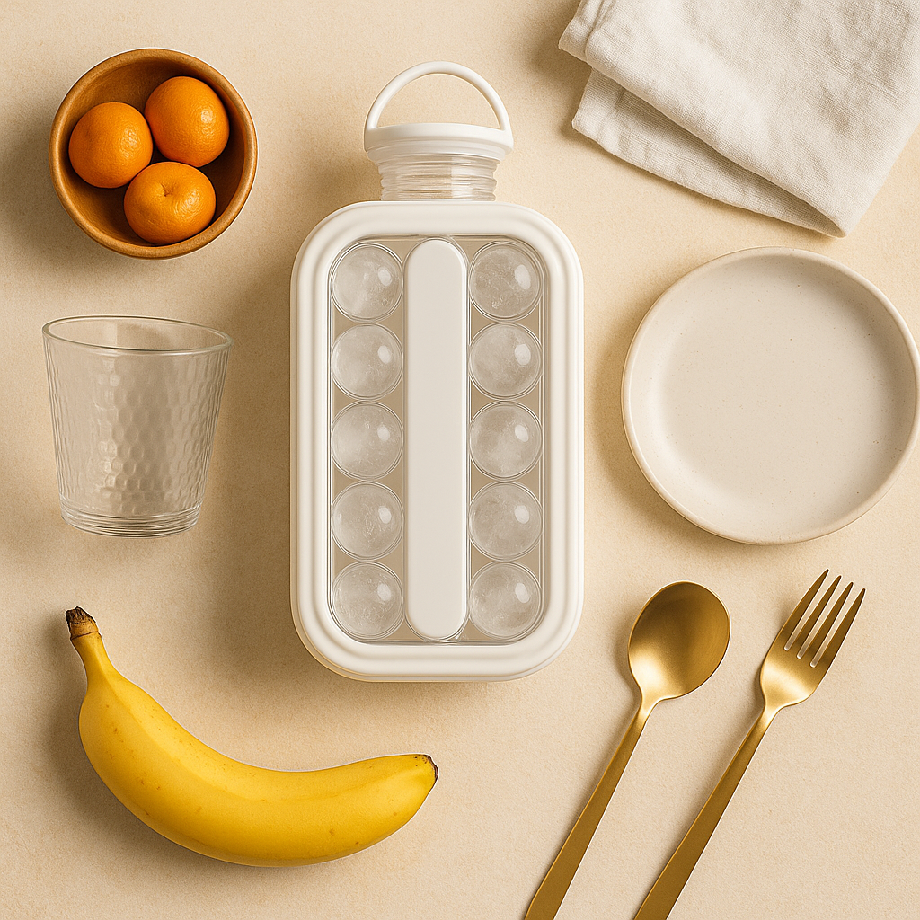 Molde para Hielo en Forma de Botella – Ideal para Bebidas y Cócteles