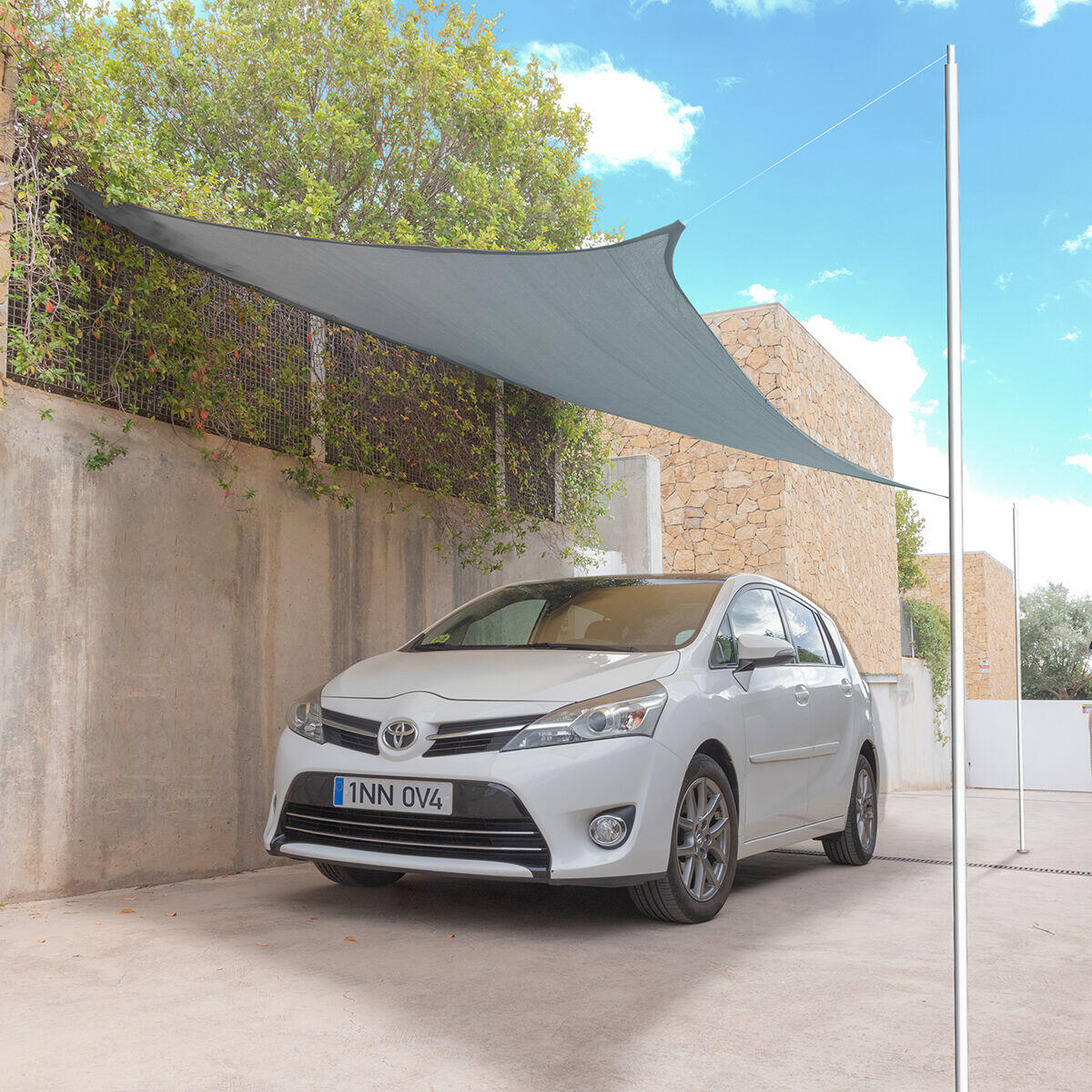 Toldo Vela de Sombra Rectangular 3 x 4 m