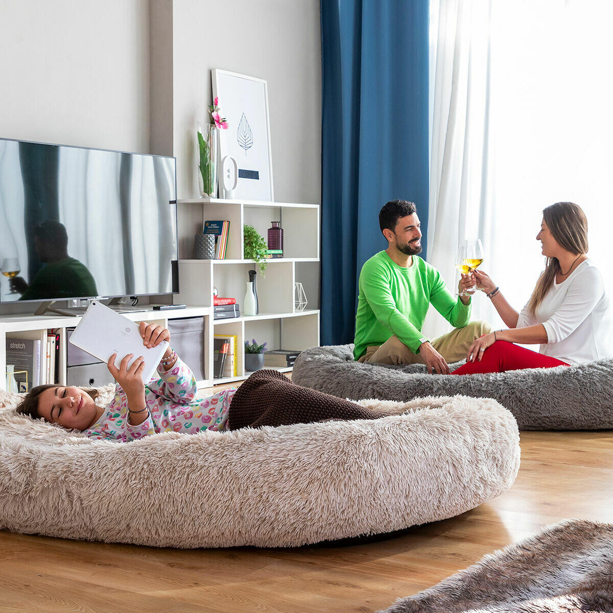 Cama de Perro para Humanos XXL – Relax Total con Estilo InnovaGoods
