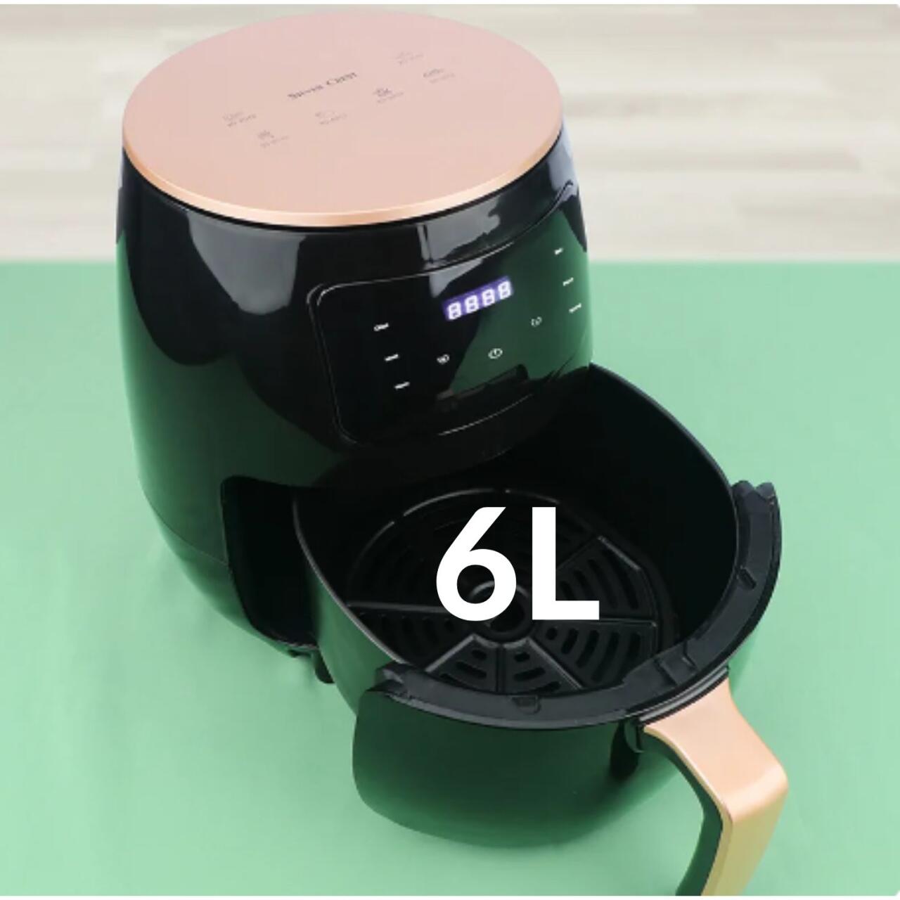 Freidora de Aire 6L – Cocina Saludable sin Aceite con Gran Capacidad
