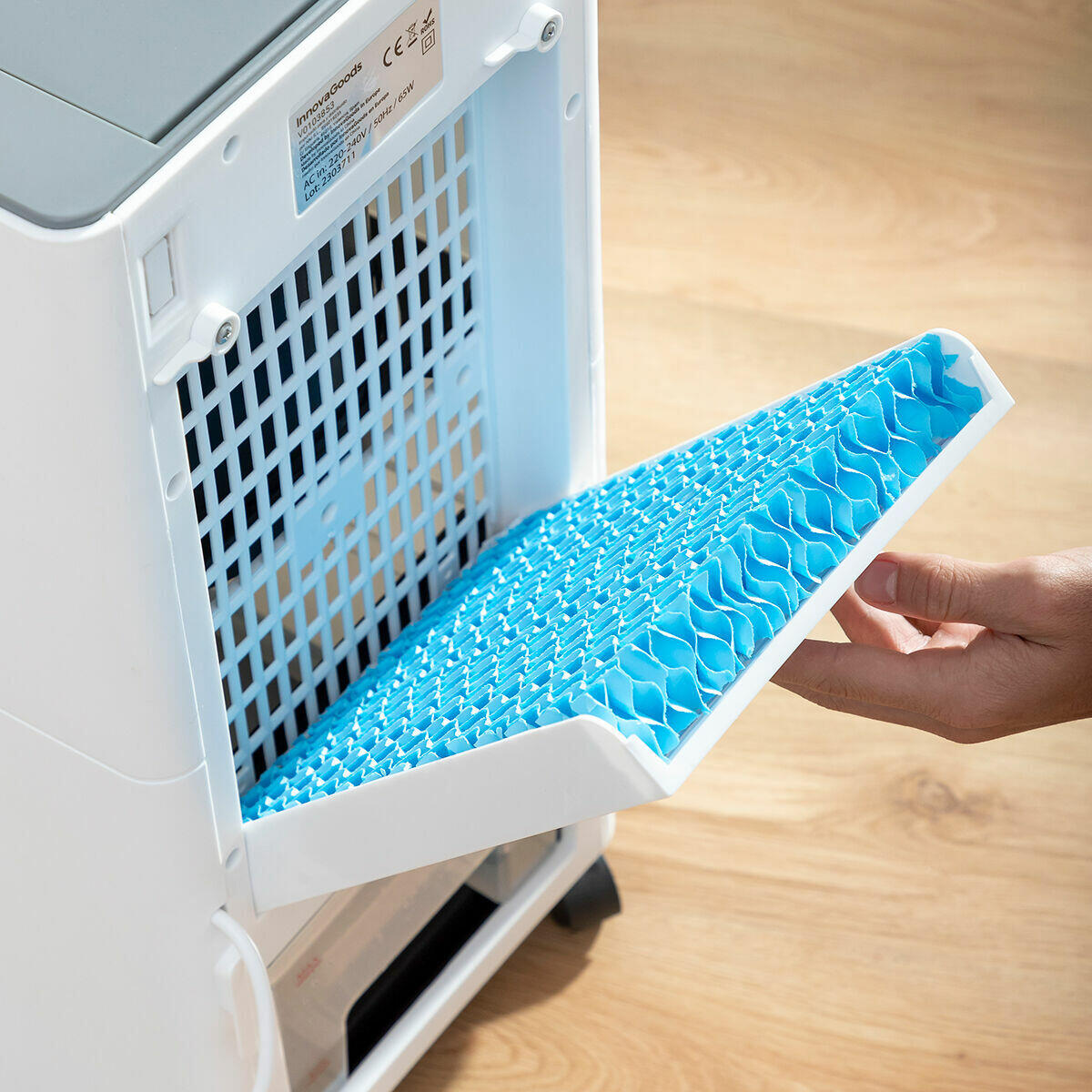 Climatizador Evaporativo Portátil 5L – Aire Fresco y Multifunción 65W