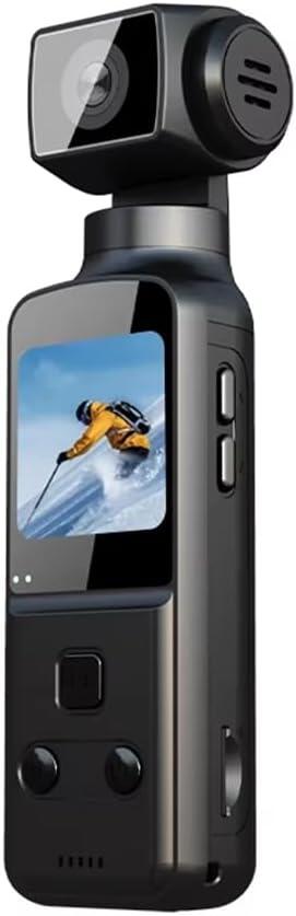 Cámara Digital de Bolsillo 4K – Rotación 270°, WiFi, Estabilizador y Grabación Portátil
