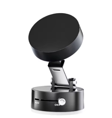 Soporte Magnético al Vacío 360° – Ventosa Plegable para Teléfono Móvil en el Coche o Escritorio