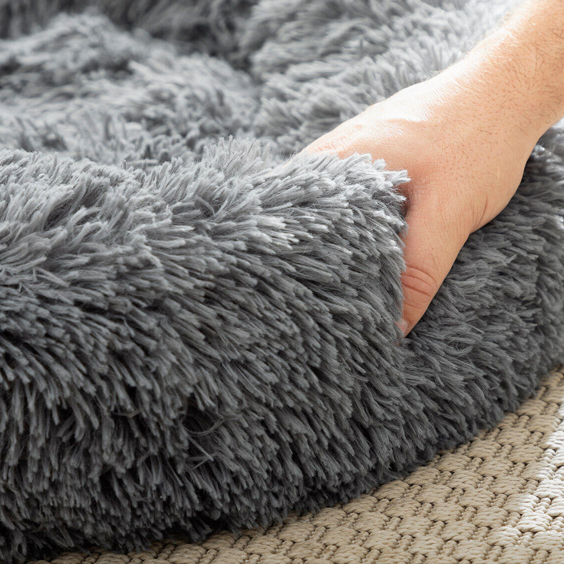 Cama Antiestrés para Mascotas Ø 60 cm – Confort y Relajación Garantizada