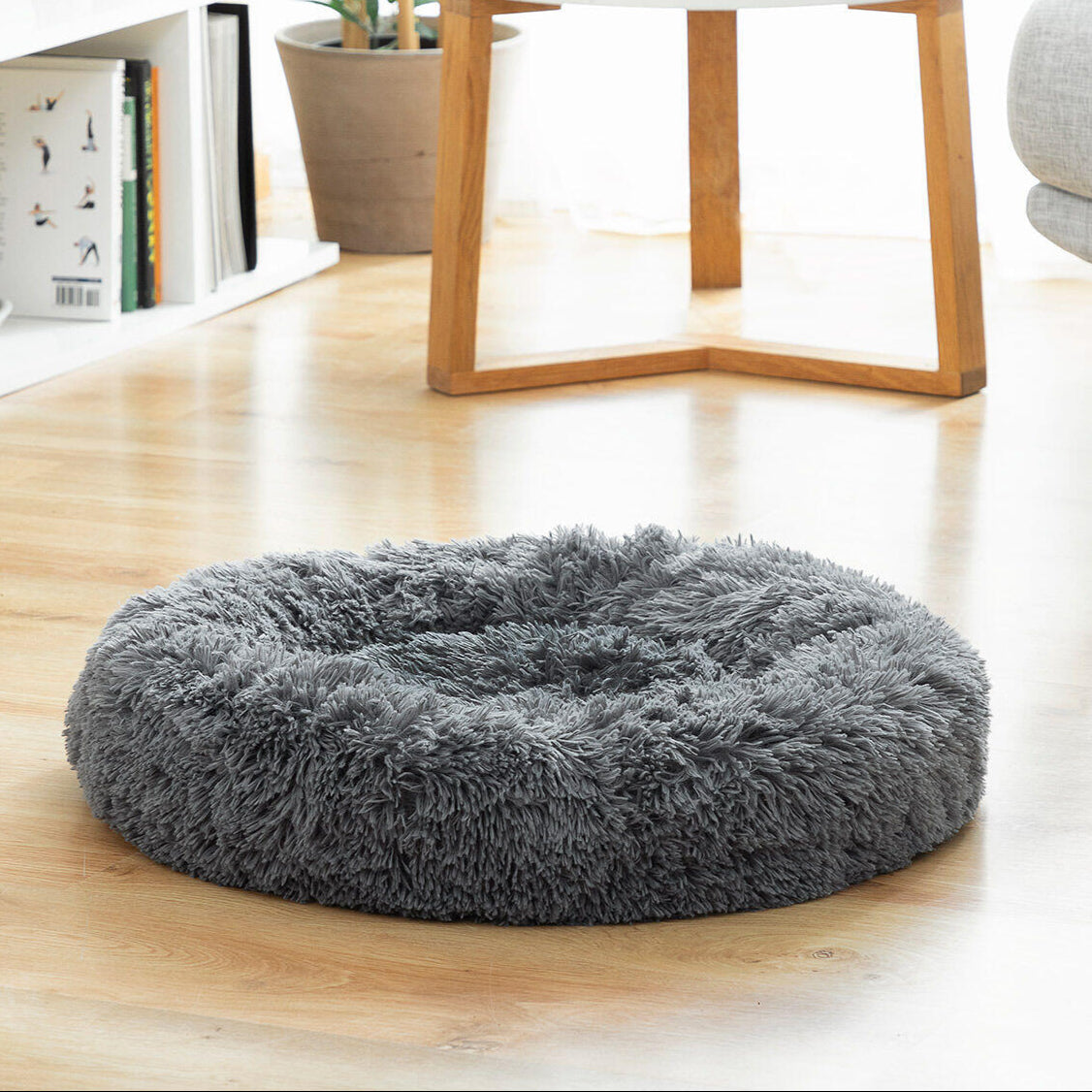 Cama Antiestrés para Mascotas Ø 60 cm – Confort y Relajación Garantizada