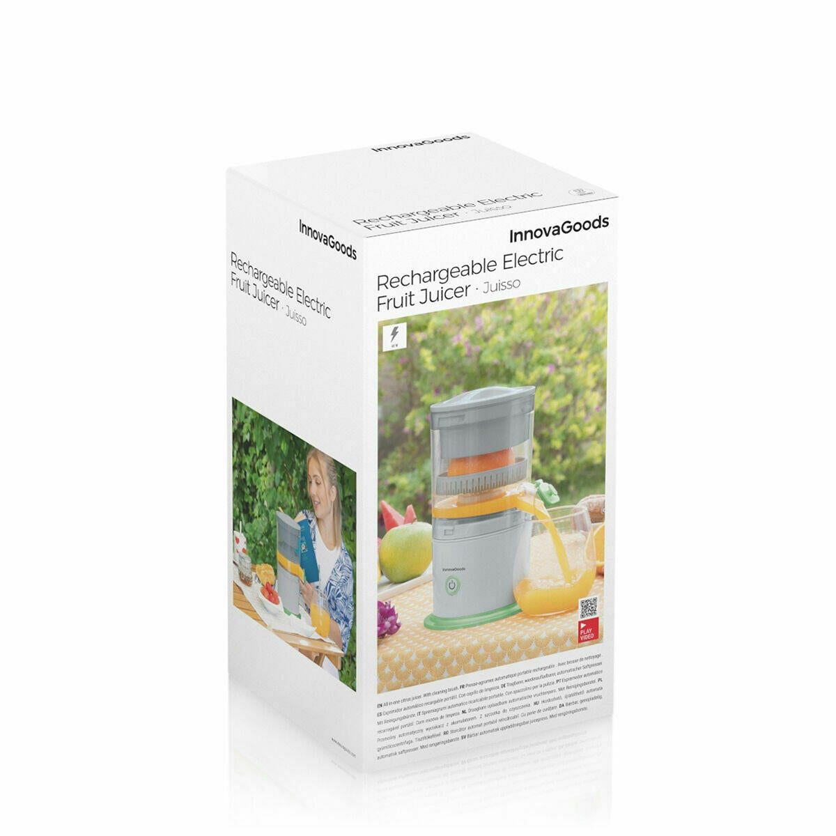 Exprimidor Automático Recargable Juisso – Zumos Naturales en Cualquier Lugar