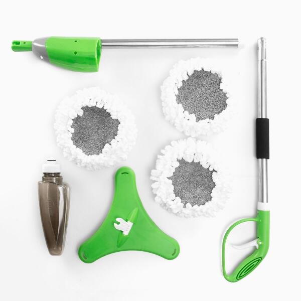 Mopa Triple con Pulverizador – Limpieza Eficiente con Sistema 3 en 1