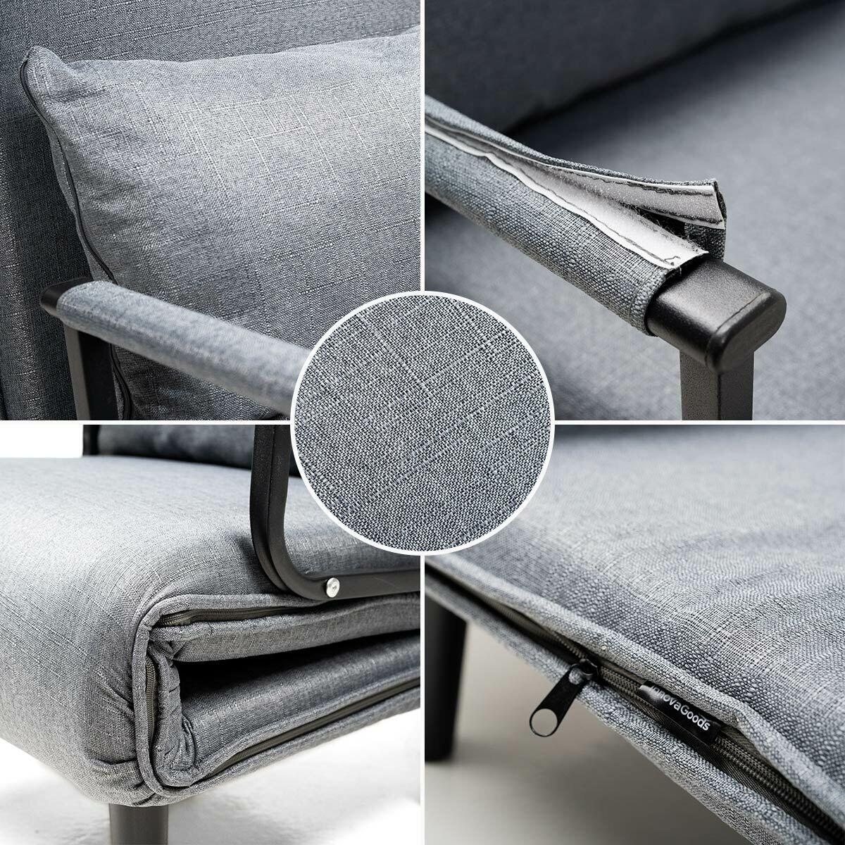 Sofá Cama Convertible 4 en 1 – Diseño Compacto y Funcional para Espacios Reducidos