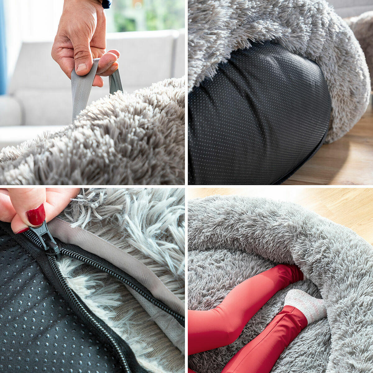 Cama de Perro para Humanos XXL – Relax Total con Estilo InnovaGoods