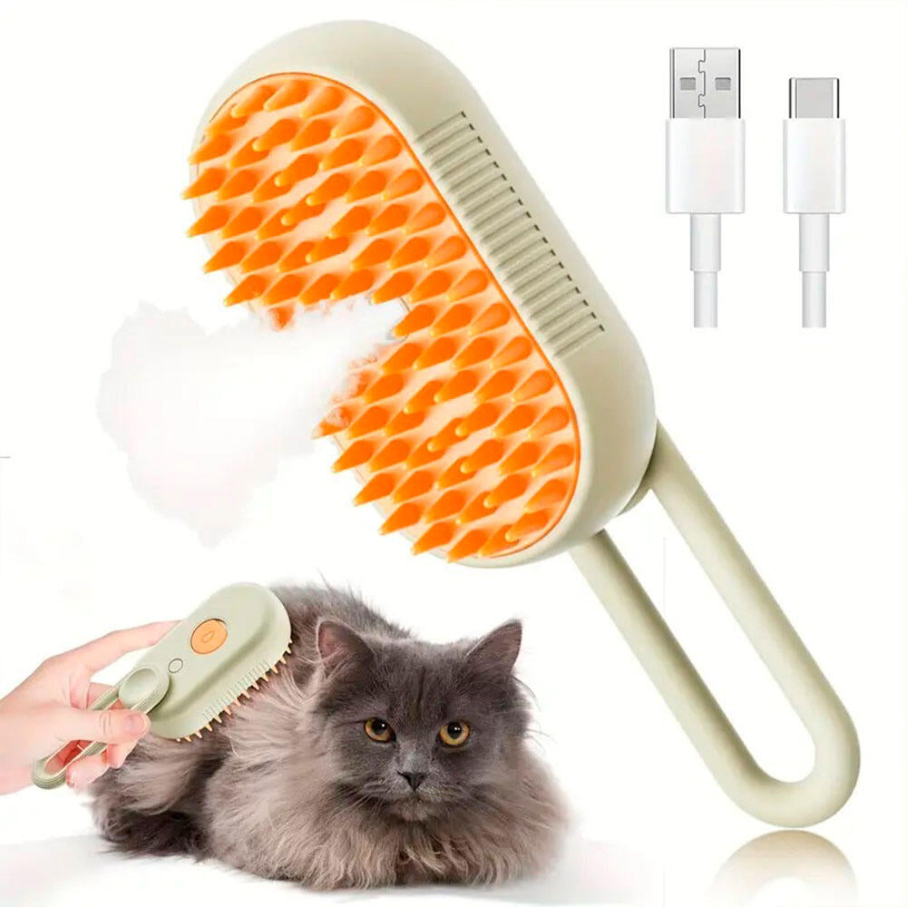 Cepillo de Vapor para Mascotas – Limpieza Profunda sin Esfuerzo