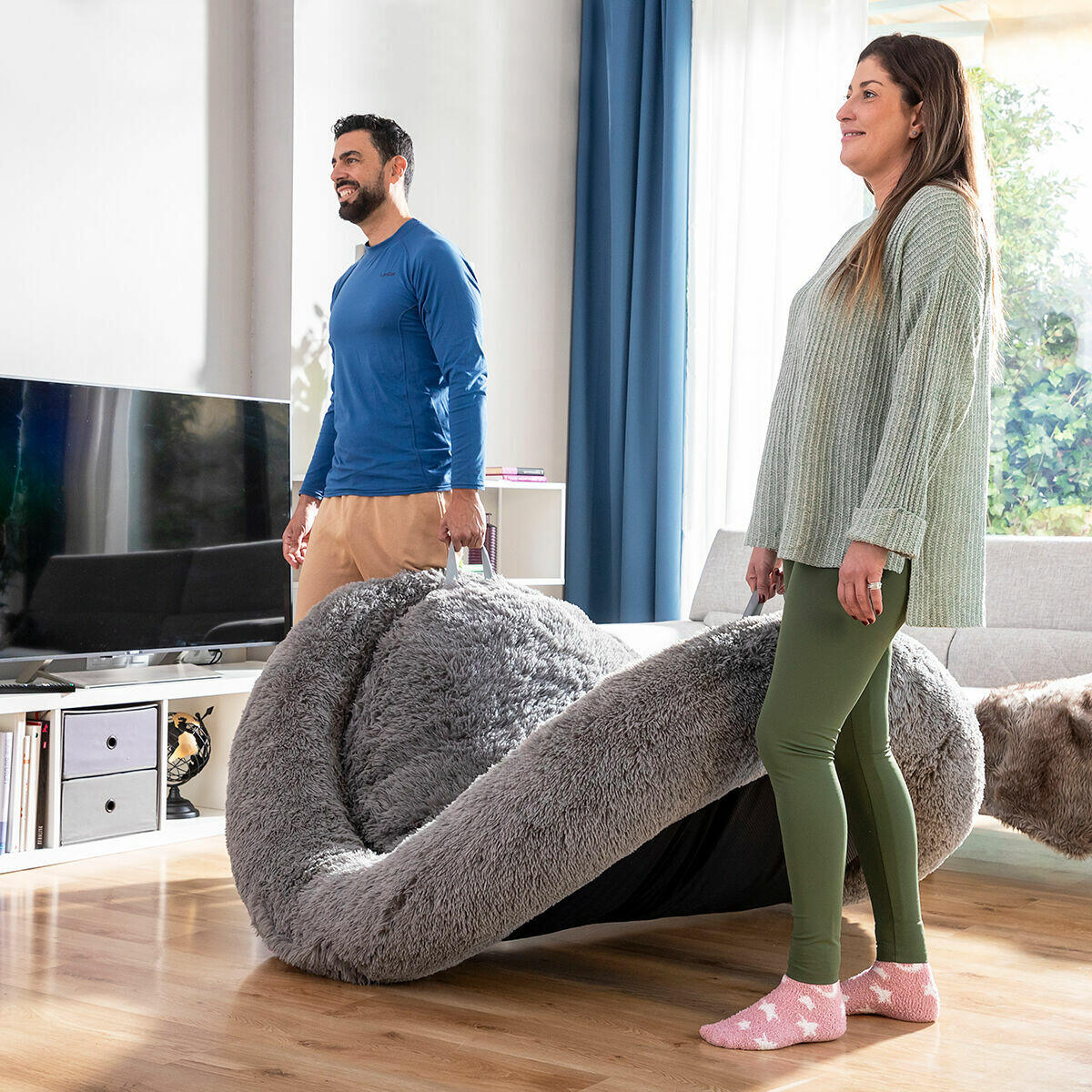 Cama de Perro para Humanos XXL – Relax Total con Estilo InnovaGoods