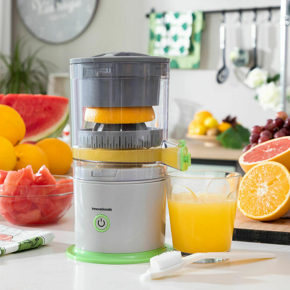 Exprimidor Automático Recargable Juisso – Zumos Naturales en Cualquier Lugar