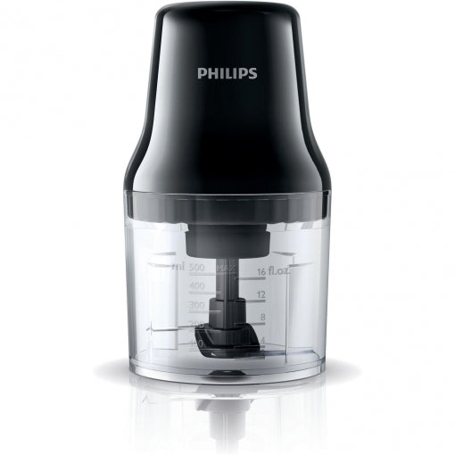 Picadora Eléctrica Philips HR1393 – Mini Picadora de Verduras y Alimentos 450W